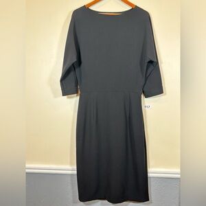 Theory Black Long Sleeve Dress Size 6